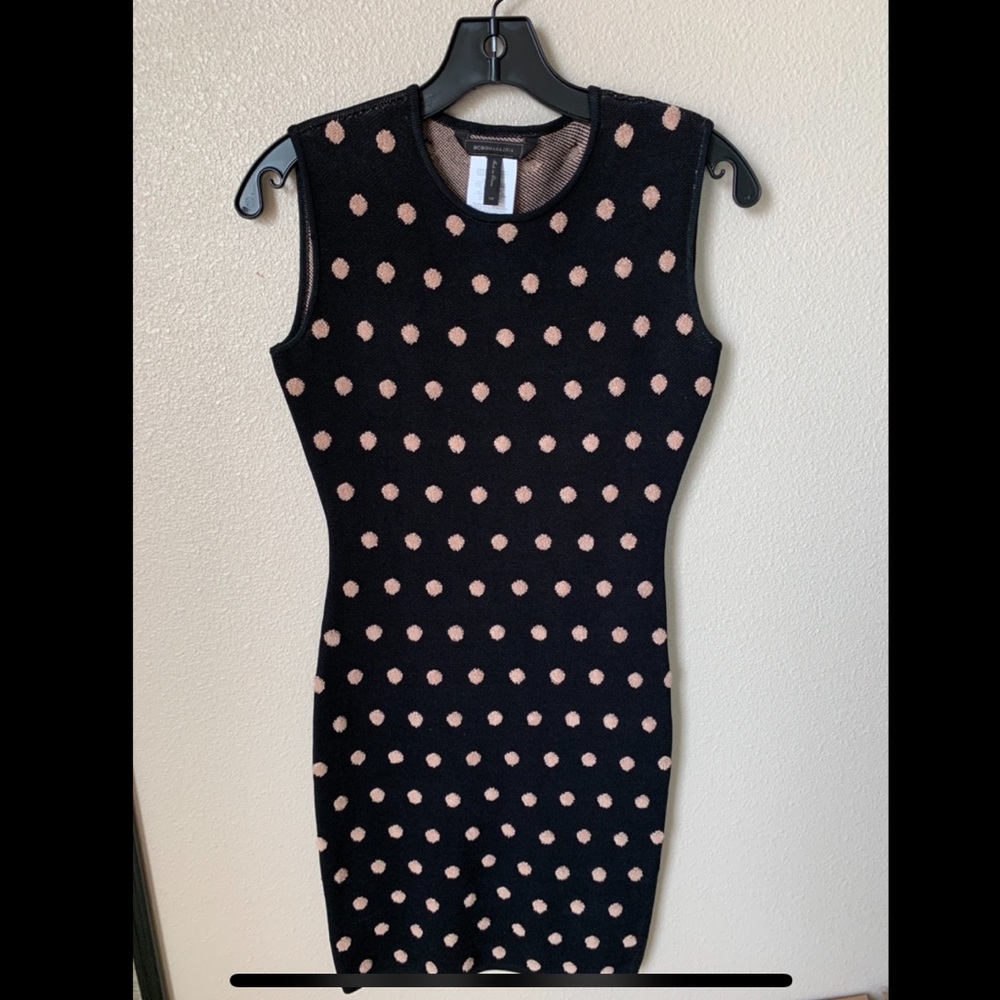 BCBG Polka dot dress